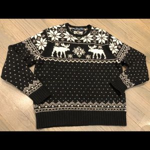 Polo Ralph Lauren heavy wool knit holiday sweater